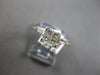 .50CT DIAMOND 18KT WHITE GOLD 3D PRINCESS & BAGUETTE INVISIBLE ENGAGEMENT RING