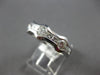1.12CT DIAMOND 14KT WHITE GOLD 3D CHANNEL SEMI BEZEL WEDDING ANNIVERSARY RING