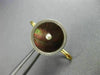 ANTIQUE LARGE AAA MOTHER OF PEARL & PEARL PLATINUM 14KT YELLOW GOLD CUFFLINK SET
