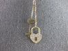 .40CT DIAMOND & AAA GOLDEN SOUTH SEA PEARL 14KT YELLOW GOLD LARIAT LOVE NECKLACE