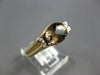 1.06CT DIAMOND & AAA SMOKY TOPAZ 14KT WHITE GOLD OVAL & ROUND FILIGREE FUN RING