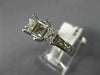 14KT WHITE GOLD SEMI MOUNT ENGAGEMENT RING. 3D LUCIDA PAST PRESENT FUTURE DESIGN