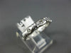 .24CT DIAMOND 14KT WHITE GOLD 3D ETERNITY ETOILE WEDDING ANNIVERSARY RING #2043