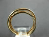 ESTATE .20CT DIAMOND 14KT ROSE GOLD 3D CLASSIC MULTI ROW CRISS CROSS X LOVE RING