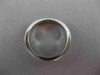 ESTATE 14KT WHITE GOLD SOLID ROPE & SHINY DESIGN MEN'S WEDDING RING 5mm #23146