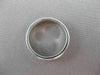 ESTATE 14KT WHITE GOLD MATTE & SHINY WEDDING ANNIVERSARY BAND RING 4mm #23150