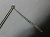 ESTATE LONG 1.31CT DIAMOND 18KT WHITE GOLD 3D ROUND JOURNEY BAR HANGING EARRINGS