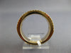 ESTATE .89CT DIAMOND 14KT YELLOW GOLD 3D ROUND ETOILE WEDDING ANNIVERSARY RING