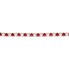ESTATE 11.39CT DIAMOND & AAA RUBY 14K ROSE GOLD 3D CLASSIC ROUND TENNIS BRACELET