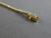 ESTATE 1.53CT DIAMOND 14KT YELLOW GOLD 3D CLASSIC ROUND 2MM TENNIS BRACELET