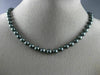 ESTATE AAA TAHITIAN PEARL 14KT WHITE GOLD 3D CLASSIC FILIGREE NECKLACE #26514