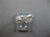 ESTATE .73CT DIAMOND 14KT WHITE GOLD ROUND & MARQUISE INFINITY LOVE RING #27877