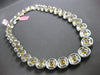 GIA LARGE & LONG 51.09CT WHITE & FANCY YELLOW DIAMOND 18KT 2 TONE GOLD NECKLACE