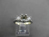 ESTATE .38CT DIAMOND 14KT WHITE GOLD 3D LUCIDA SEMI MOUNT ENGAGEMENT RING #15266