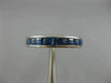 ANTIQUE .60CT DIAMOND 18K WHITE GOLD 3D FILIGREE ETERNITY ANNIVERSARY RING #6061