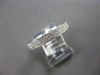 ESTATE .30CT DIAMOND 14KT WHITE GOLD CLASSIC 2 ROW PAVE WEDDING ANNIVERSARY RING