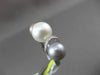 ANTIQUE .18CT DIAMOND 18KT WHITE GOLD AAA TRI COLOR NATURAL SOUTH SEA PEARL RING