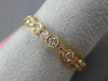 ESTATE .45CT DIAMOND 18K ROSE GOLD 3D FILIGREE ETERNITY WEDDING ANNIVERSARY RING
