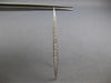EXTRA LARGE 1.19CT DIAMOND 14KT WHITE GOLD LONG GRADUATING BAR HANGING EARRINGS