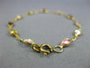 ESTATE 5.0CT AAA MULTI COLOR SAPPHIRE 14KT YELLOW GOLD MARQUISE SHAPE BRACELET