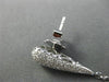 LARGE & LONG 3.99CT WHITE & FANCY YELLOW DIAMOND 18K 2TONE GOLD HANGING EARRINGS