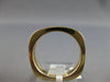 .35CT DIAMOND 14K YELLOW GOLD CLASSIC 3 ROW PAVE SQUARE WEDDING ANNIVERSARY RING