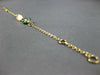 ESTATE 14KT TRI COLOR GOLD 3D AIRPLANE ID BABY BOY ITALIAN ENGRAVEABLE BRACELET