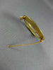 ANTIQUE LARGE AAA PEARL 14KT YELLOW GOLD 3D CLASSIC HAPPY FACE BROOCH PIN #1667