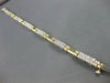 ESTATE 1.40CT DIAMOND 14KT WHITE & YELLOW GOLD BRACELET SIMPLY BEAUTIFUL #10120