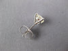 ESTATE 1.67CT DIAMOND 14K WHITE GOLD CLASSIC ROUND 4 PRONG MARTINI STUD EARRINGS