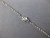 .93CT WHITE & PINK DIAMOND 18KT WHITE & ROSE GOLD BY THE YARD JOURNEY NECKLACE