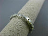 ANTIQUE .72CT DIAMOND 14KT WHITE GOLD 3D ETERNITY WEDDING ANNIVERSARY RING #2590