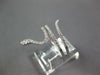 ESTATE .35CT DIAMOND 18KT WHITE GOLD 3D HAPPY SNAKE FUN RING