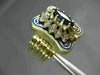 ESTATE .9CT DIAMOND & AAA SAPPHIRE 14K YELLOW GOLD INTERCHANGEABLE RING BRACELET
