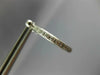 ESTATE .46CT DIAMOND 14K WHITE GOLD CLASSIC 3D INSIDE OUTSIDE HOOP EARRINGS 1440