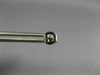 ESTATE .59CT CHOCOLATE FANCY DIAMOND 18KT WHITE GOLD SOLITAIRE 4MM STUD EARRINGS