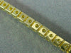 ESTATE 2.65CT ROUND CUT DIAMOND 14KT YELLOW GOLD CLASSIC TENNIS BRACELET #14363
