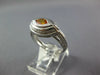 3.75CT DIAMOND & AAA YELLOW SAPPHIRE 14KT WHITE GOLD 3D MARQUISE SHAPE FUN RING