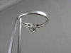 ESTATE 0.46CTW 18KT WHITE GOLD PAST PRESENT FUTURE DIAMOND RING ONE OF A KIND !!