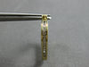 .25CT DIAMOND 14KT YELLOW GOLD 3D MULTI HEART LOVE HOOP HANGING EARRINGS #28211