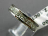 ESTATE 2.10CT PRINCESS CUT DIAMOND 14K WHITE GOLD ETERNITY ANNIVERSARY RING 6542