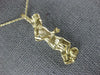 ESTATE 14KT YELLOW GOLD 3D SOCCER PLAYER CHARM PENDANT #25105