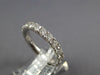 LARGE 2.12CT DIAMOND 18KT WHITE GOLD 3.5MM COMFORT FIT ETERNITY ANNIVERSARY RING