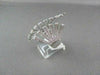 ANTIQUE 18KT GOLD WIDE FILIGREE TALL PYRAMID 3D 1.83CT DIAMOND RING