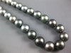 .07CT DIAMOND & AAA SOUTH SEA PEARL & AAA TAHITIAN PEARL 14K WHITE GOLD NECKLACE