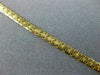ANTIQUE .55CT DIAMOND 14KT WHITE & YELLOW GOLD 3D BOW FLAT SWIRL NECKLACE 1#7227