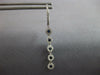 .60CT DIAMOND & AAA SAPPHIRE 14K WHITE GOLD MULTI FLOWER HUGGIE HANGING EARRINGS