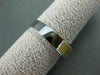 ESTATE .75CT ROUND DIAMOND 5 STONE 14KT TWO TONE GOLD ANNIVERSARY RING #11922