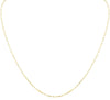 ESTATE 14KT YELLOW GOLD 3D CLASSIC OVAL LINK 20" FUN LOVE NECKLACE CHAIN