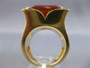 EXTRA LARGE 36.70CT DIAMOND AAA CITRINE 14KT YELLOW GOLD EMERALD CUT FLOWER RING